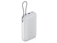 Внешний аккумулятор с встроенным кабелем Xiaomi Power Bank (Integrated Cable), 20000 мАч