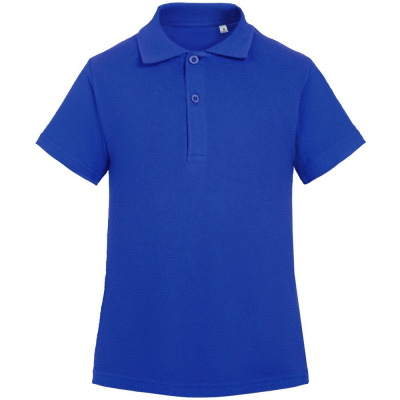 Рубашка поло детская Virma Kids, ярко-синяя, 6 лет