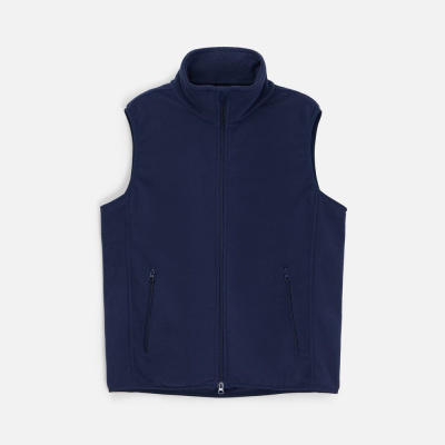 Жилет флисовый унисекс Ben Mac, темно-синий, размер S