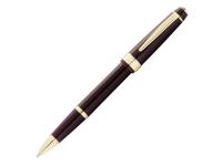 Ручка-роллер Bailey Light Polished Burgundy Resin and Gold Tone