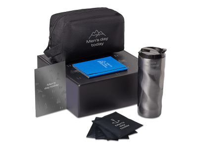 Подарочный набор Re:m. Road  с термокружкой, косметичкой и обложкой для паспорта