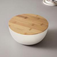 Салатник из натуральных волокон с бамбуковой крышкой Bowl