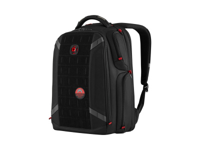 Рюкзак WENGER PlayerOne 17.3, чёрный, 100% полиэстер, 38х26х49 см, 29 л
