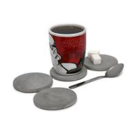 Костер/Подставка под горячее (бетон) комплект из 4х штук (продаётся от 5 комплектов)