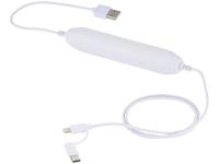 Внешний аккумулятор, 2000 mAh, кабель 3 в 1