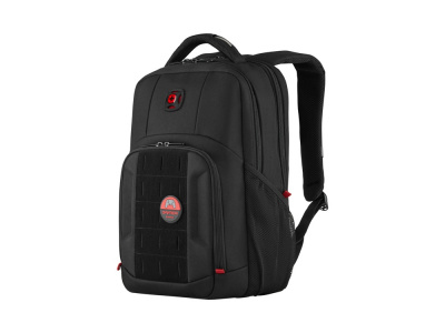 Рюкзак WENGER PlayerMode 15.6, чёрный, 100% полиэстер, 30х23х46 см, 20 л