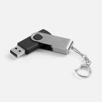 Флешка Twist, черная