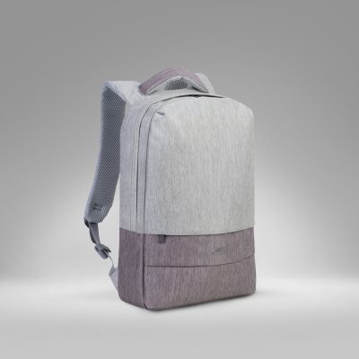 RIVACASE 7562 grey/mocha рюкзак для ноутбука 15.6, серый/кофейный