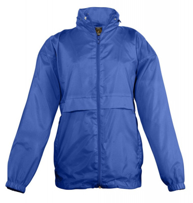 Ветровка детская Surf Kids, ярко-синяя, на рост 118-128 см (8 лет)