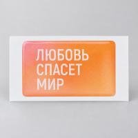 Объемный стикер из смолы