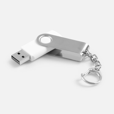 Флешка Twist, белая