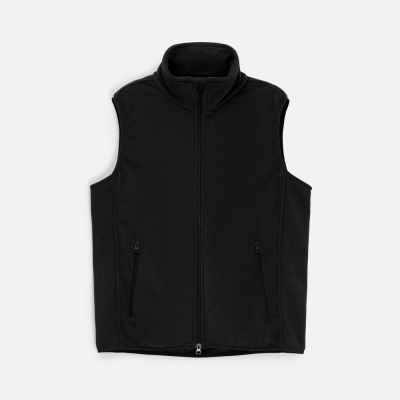 Жилет флисовый унисекс Ben Mac, черный, размер S