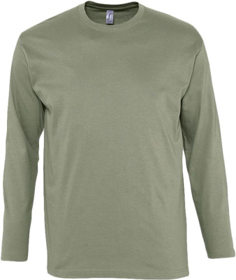 Футболка мужская с длинным рукавом Monarch 150 хаки, размер M