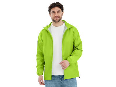 Ветровка Miami 2.0 мужская с чехлом, зеленое яблоко