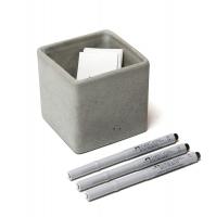 Стакан канцелярский BLOCK (бетон) продаётся от 5 шт