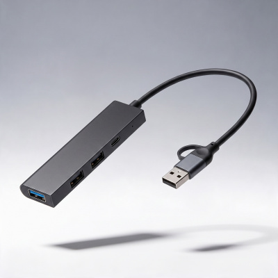USB-концентратор Command, серый
