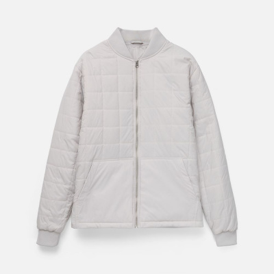 Куртка унисекс Warmbridge, светло-серая, размер S