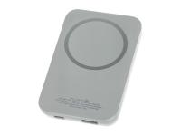 Магнитный беспроводной внешний аккумулятор с быстрой зарядкой QC/PD 20 Вт MagnetIQ, 5000 mAh