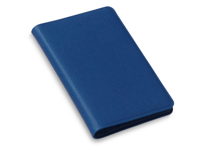 Футляр-книжка на 4-е карты с RFID Фэйвор (Favor), синий