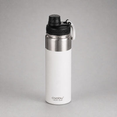 Вакуумная термобутылка ALPINE FLASK, 530 мл, белый