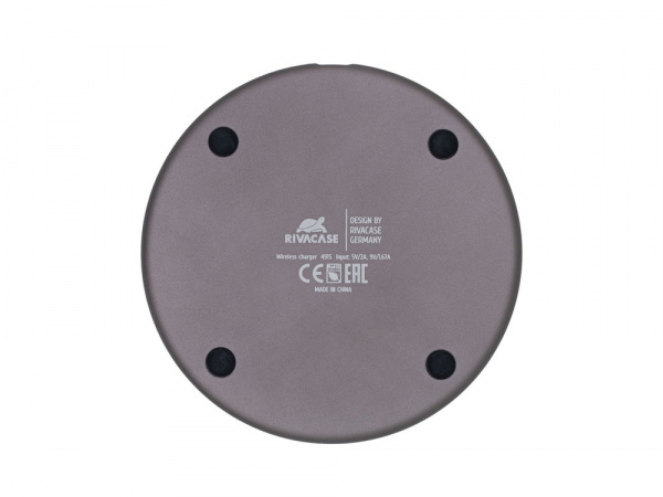 RIVACASE VA4915 GR3 беспроводное ЗУ 10 Вт, серая ткань, 12/96