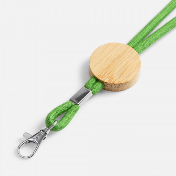 Шнурок для бейджа Tube Wood