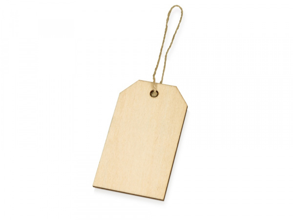 Набор деревянных ярлыков 9,3*5,5 см, 6шт