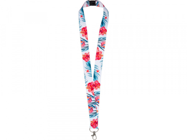 Ланъярд 2,5 см с карабином и замком обрыва