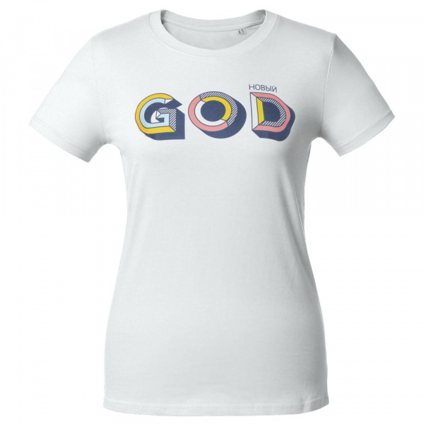 Футболка женская «Новый GOD»