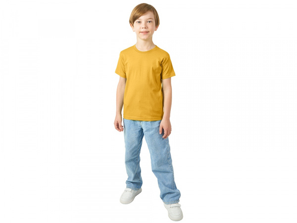 Футболка Heavy Super Club детская, золотисто-желтый