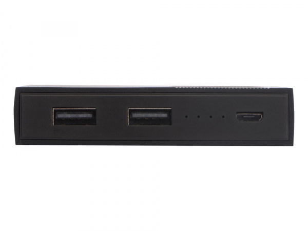 Портативное зарядное устройство Edge Black, 10000 mAh