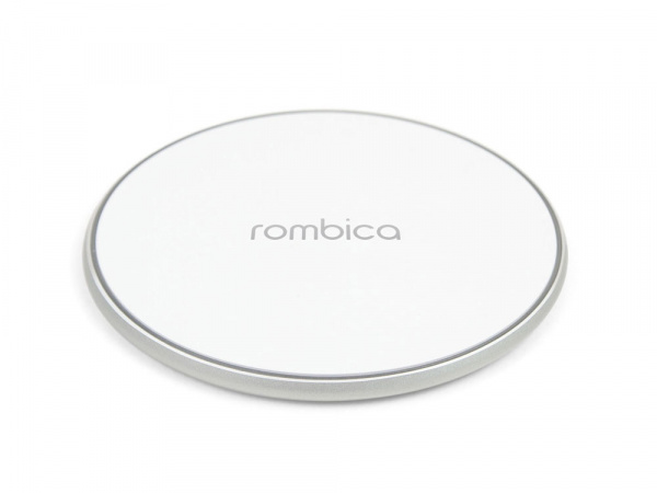 Беспроводное зарядное устройство Rombica  NEO Core Quick c быстрой зарядкой, белый (с лого)