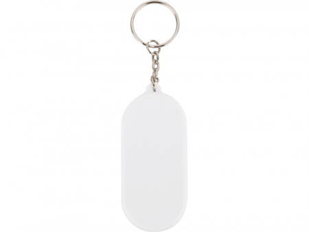 Брелок-футляр для таблеток Pill, белый/красный