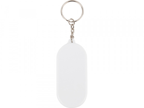 Брелок-футляр для  таблеток Pill, белый/синий