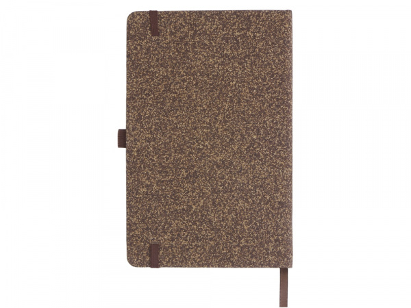 Блокнот из кофейных зерен А5 Coffee notes, твердая обложка, 80 листов 70 гр/м2 белой бумаги, кофейный