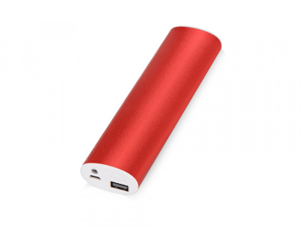Портативное зарядное устройство Спайк, 8000 mAh, красный
