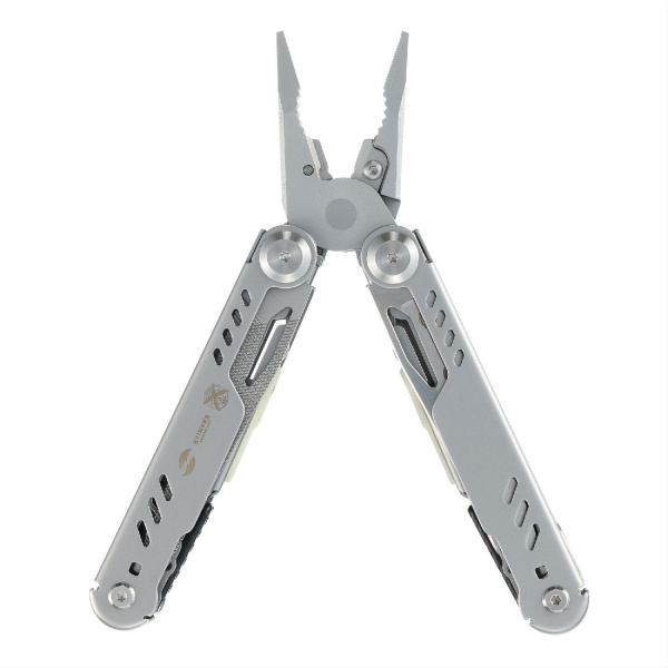 Мультитул Stinger, 110 х 27 мм, 21 функция, сталь, серебристый, в картонной коробке, в комплекте нейлоновый чехол