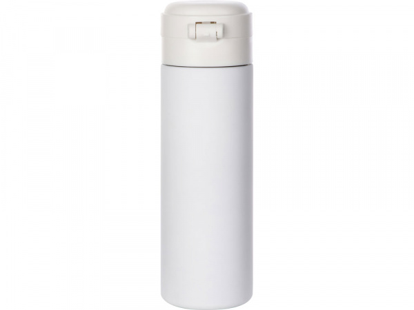 Вакуумная термокружка Waterline c кнопкой Guard, 400 мл, белый (P)