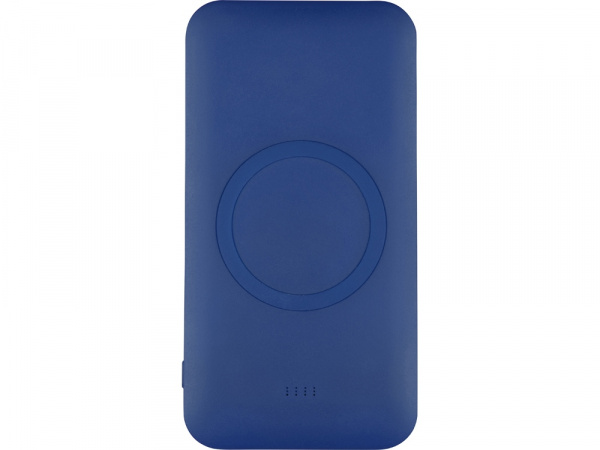 Портативное беспроводное зарядное устройство Impulse, 4000 mAh, синий