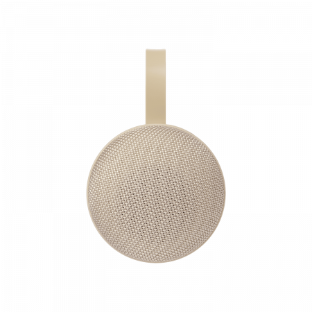 Беспроводная колонка Сэнд (Sand) 900 mAh, бежевая