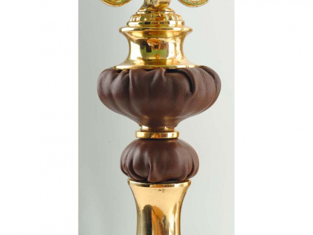 Композиция: интерьерные часы с подсвечниками Герцог Альба