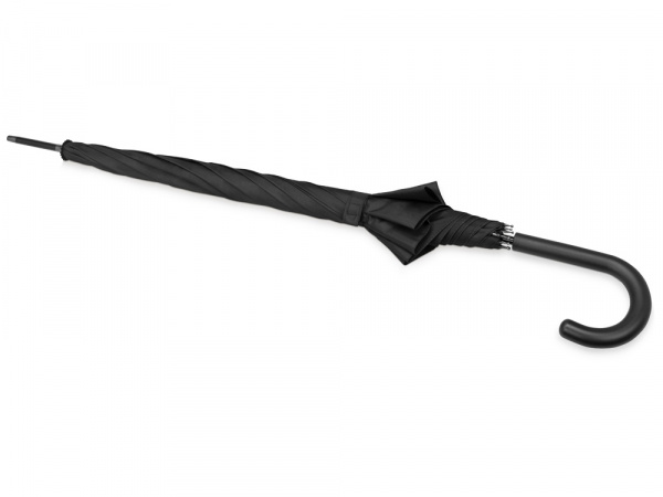 Зонт-трость Wind, полуавтомат, черный (Р)