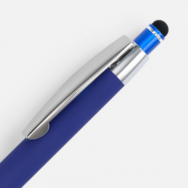 Ручка шариковая Sansen Soft Touch со стилусом