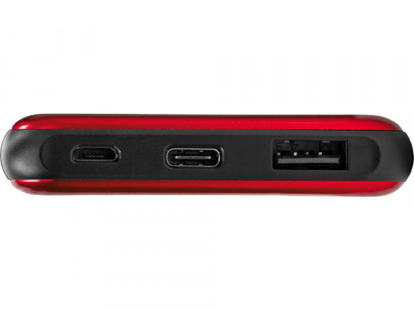 Внешний аккумулятор Forge v.2, металл, 10000mah, красный