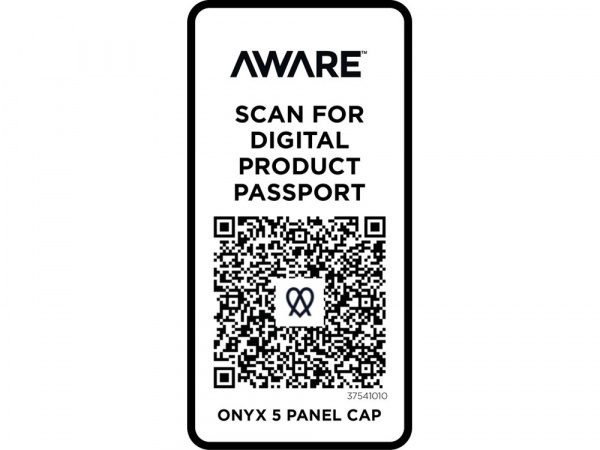 Onyx с 5 панелями Aware™ кепка из переработанных материалов - Белый