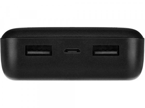 Внешний аккумулятор Kubic PB20Z Black, 20 000 мАч, Soft-touch, черный
