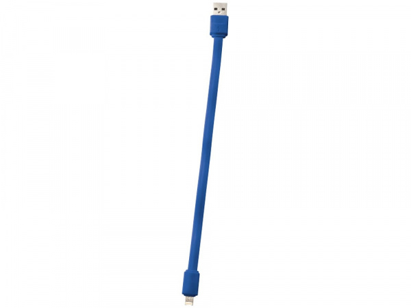 2 в 1 Кабель для зарядки в футляре, синий