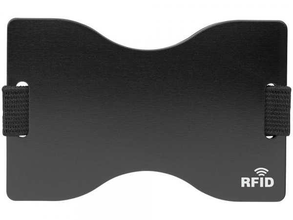 Чехол для карт RFID Adventurer, черный