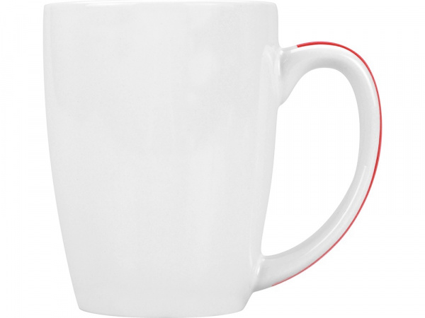 Кружка Good Day 320мл, белый/красный
