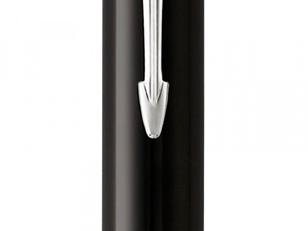 Шариковая ручка Parker Duofold Classic International Black CT, стержень: M, цвет чернил: black, в подарочной упаковке.